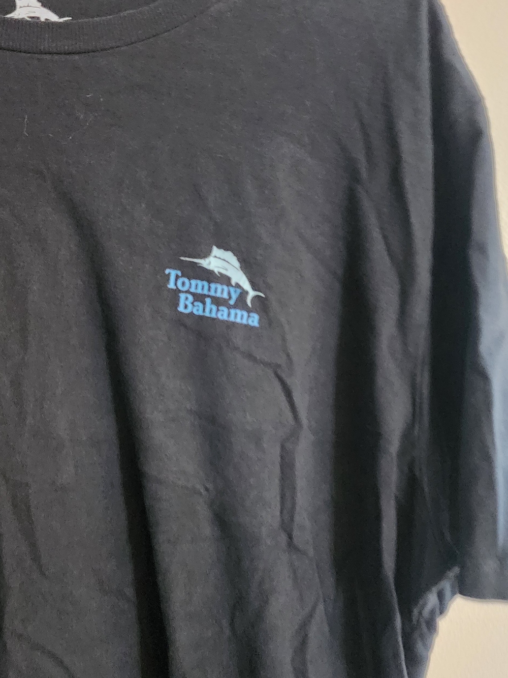 Tommy Bahama Men’s Black Short-Sleeve Tee - Picture 2 of 5